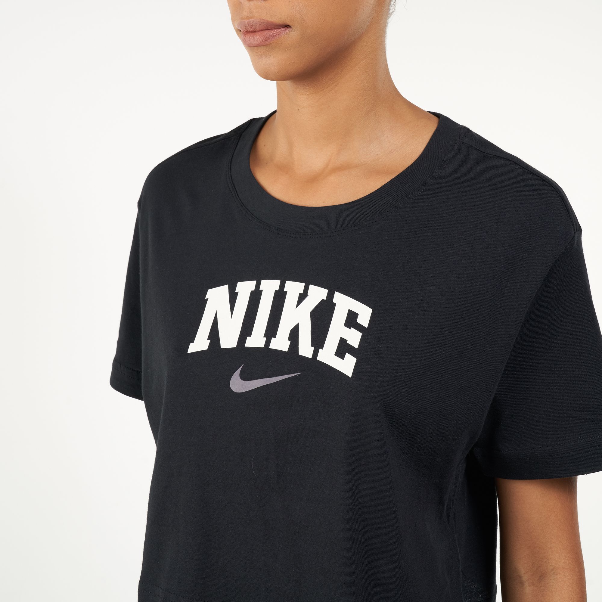 Nike Women's Sportswear Varsity Cropped T-Shirt | T-Shirts | Tops ...