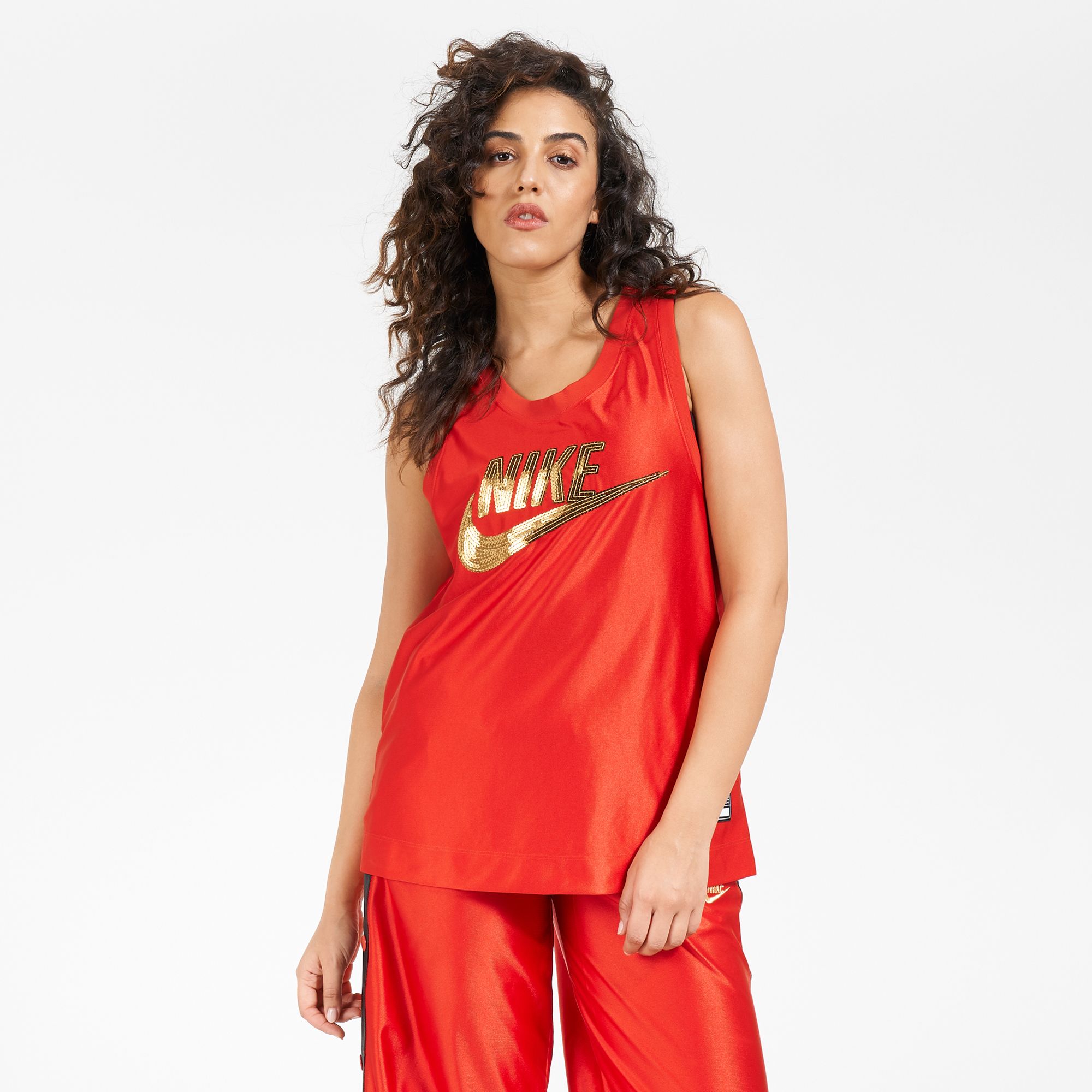 nike tank top red