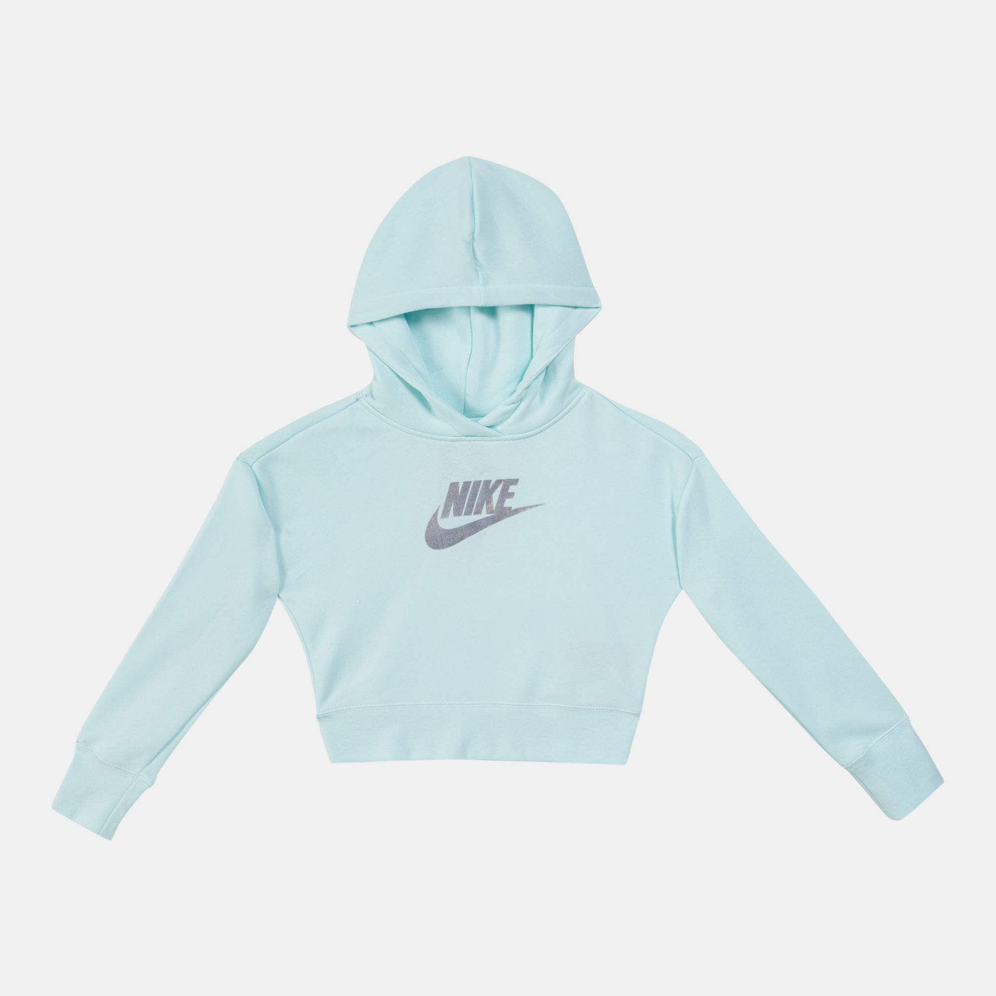 kids cropped hoodie