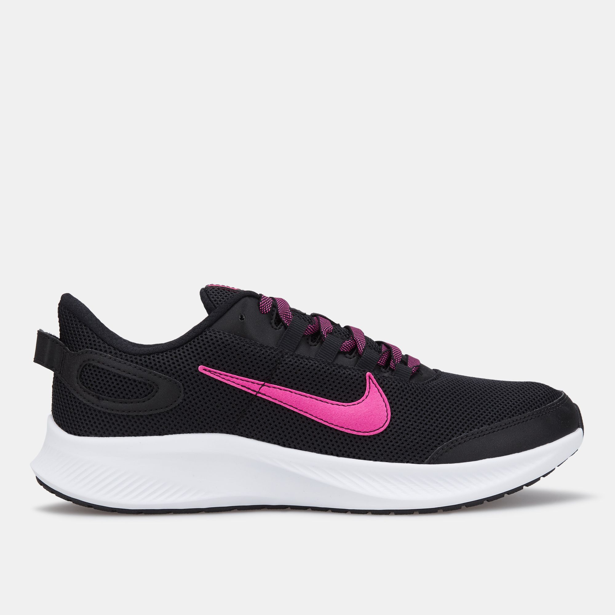 nike running all day run 2 in white and pink