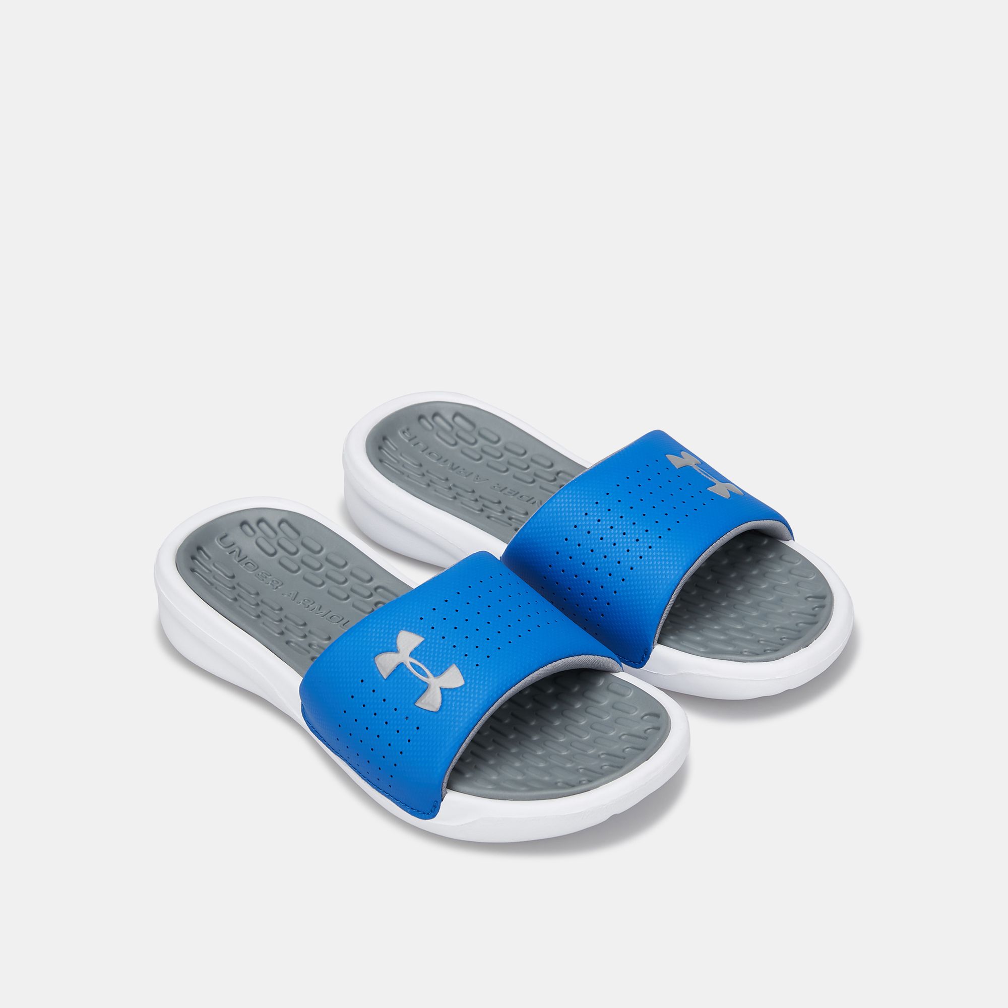 under armour playmaker slides youth