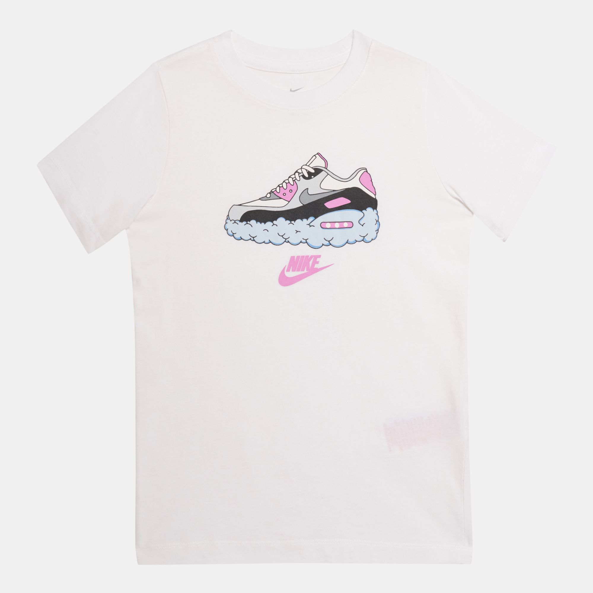 white nike air max t shirt