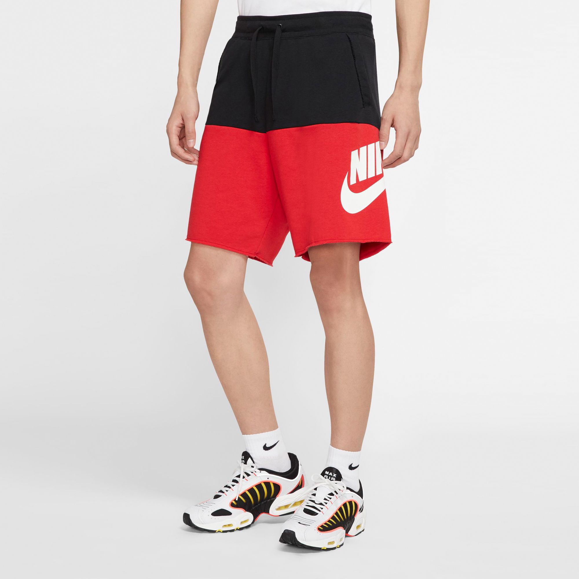Nike Men's Sportswear Alumni Colourblock Shorts | Shorts | Clothing ...