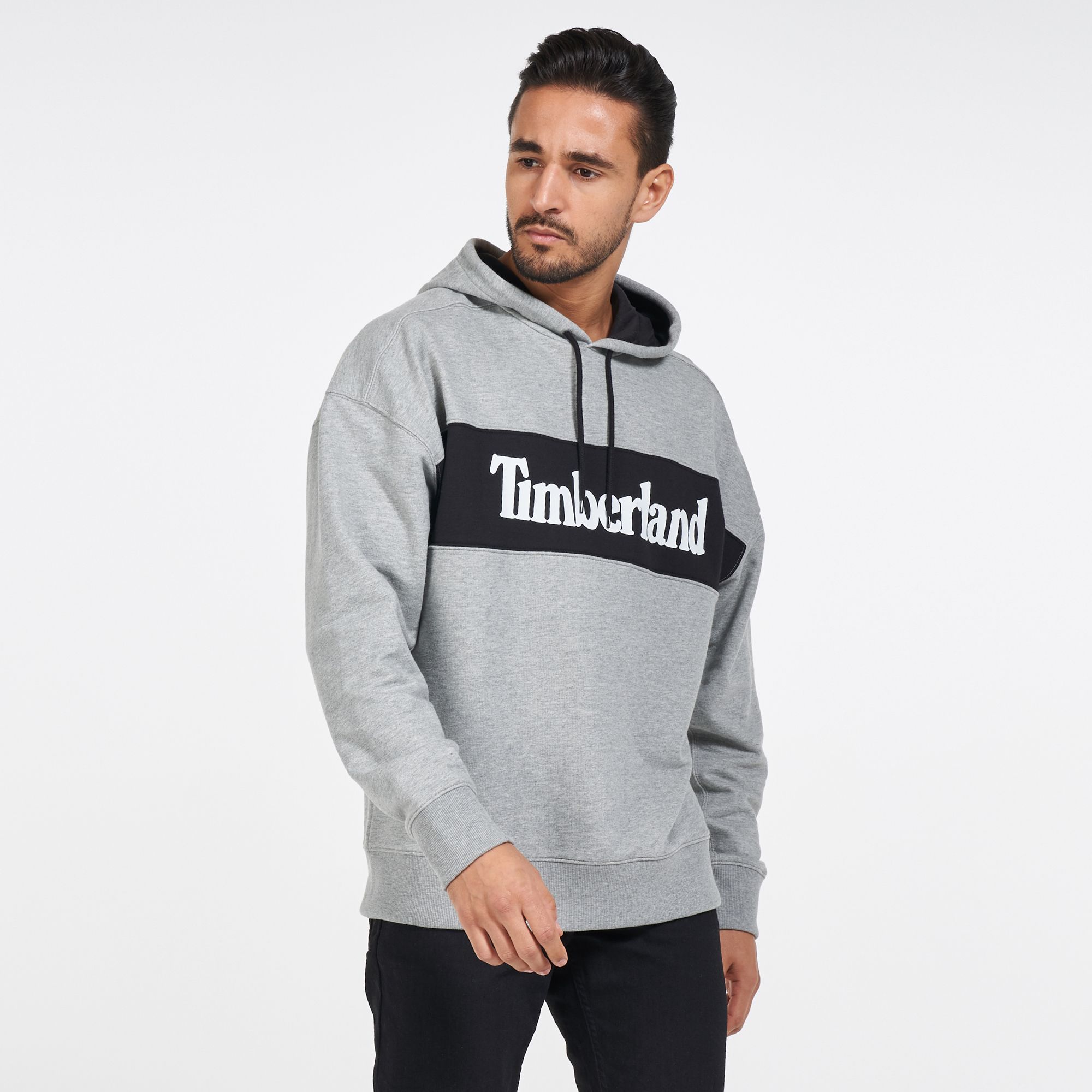 timberland logo hoodie