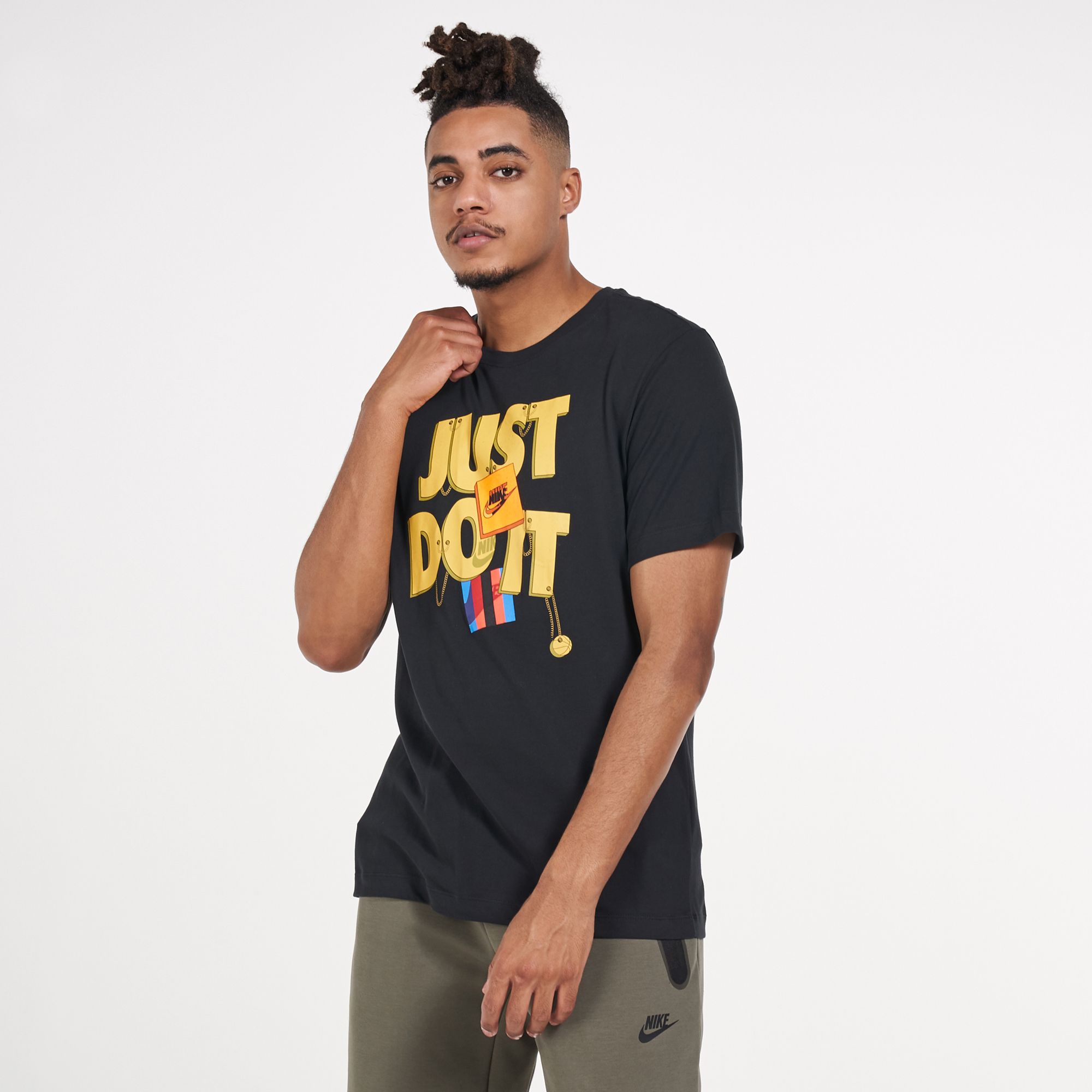 Nike Men's Dri-FIT Just Do It T-Shirt | T-Shirts | Tops | Clothing | Mens | SSS