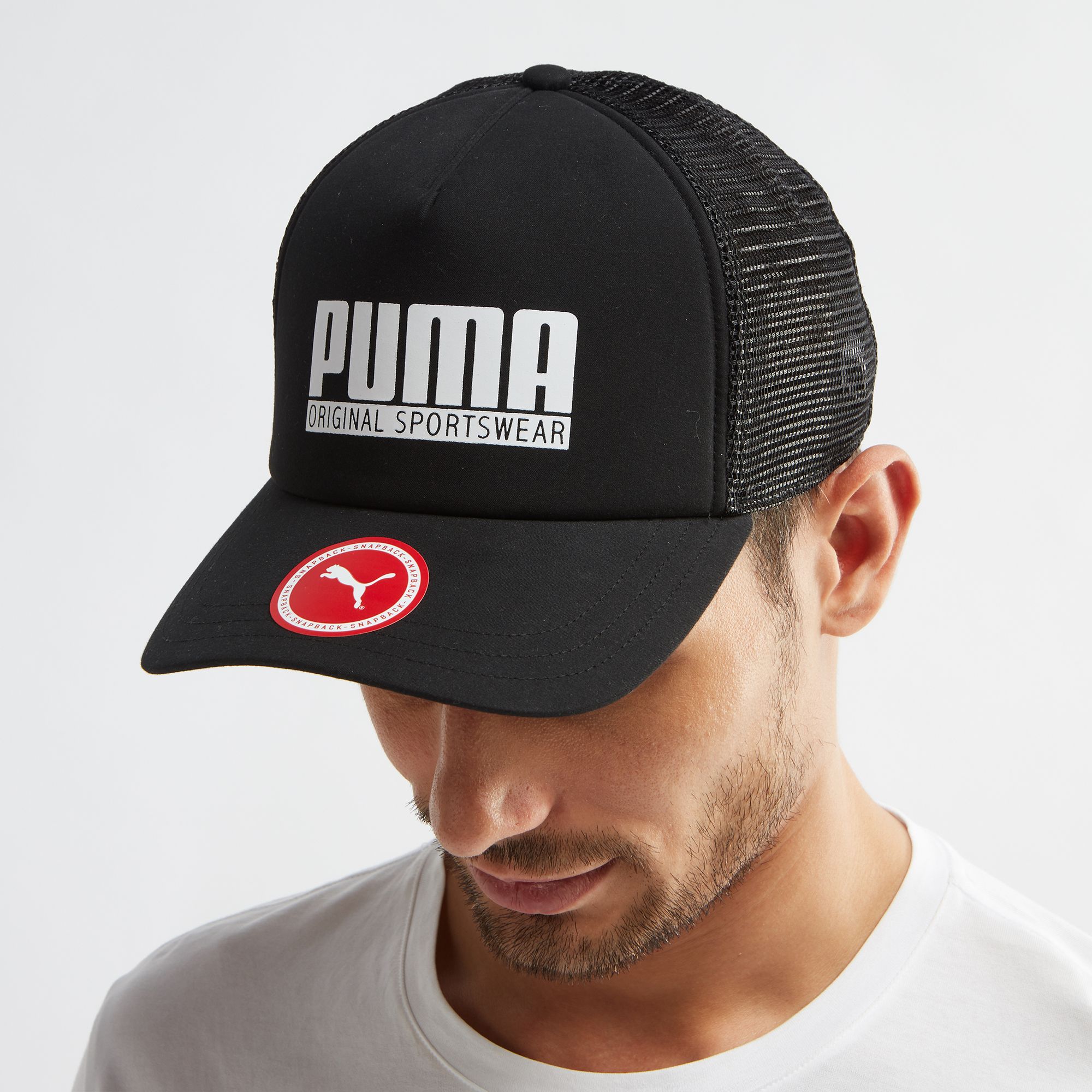 Shop Black PUMA Style Trucker Cap for Mens by PUMA SSS