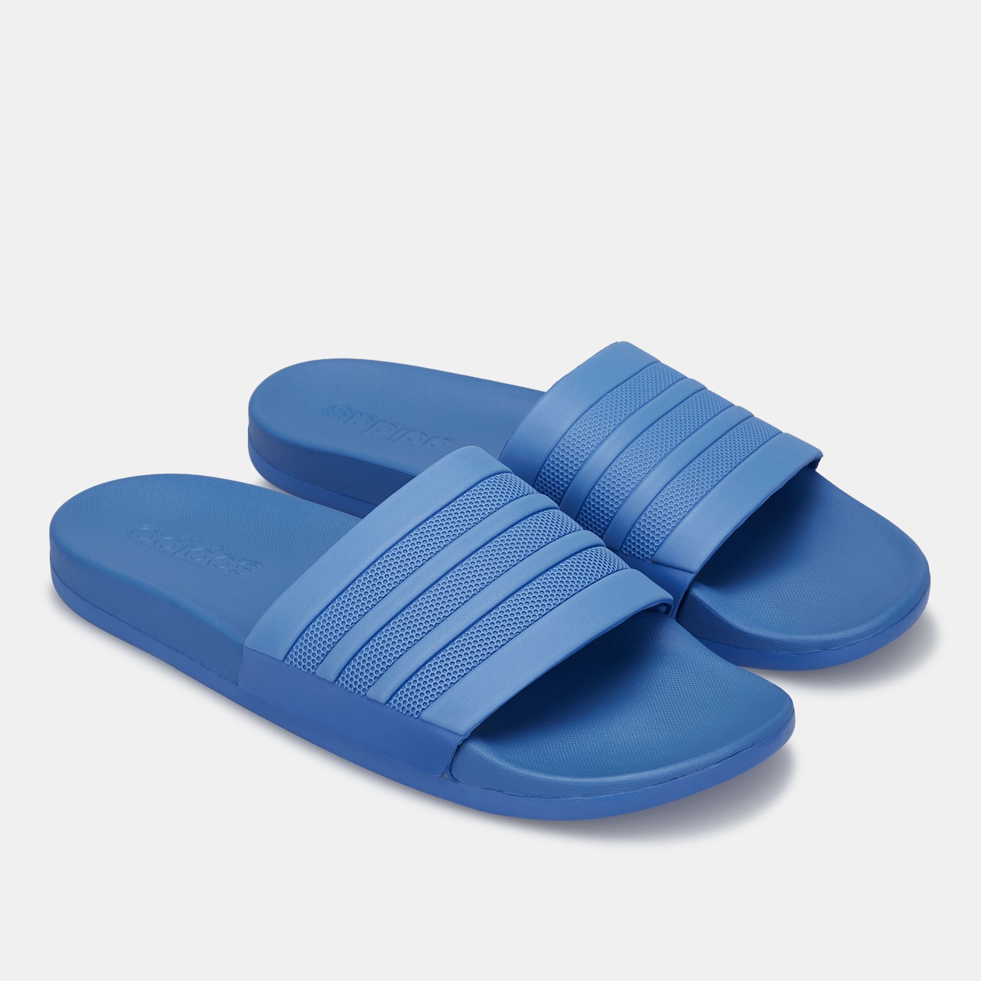 adidas men's cloudfoam adilette flip flop