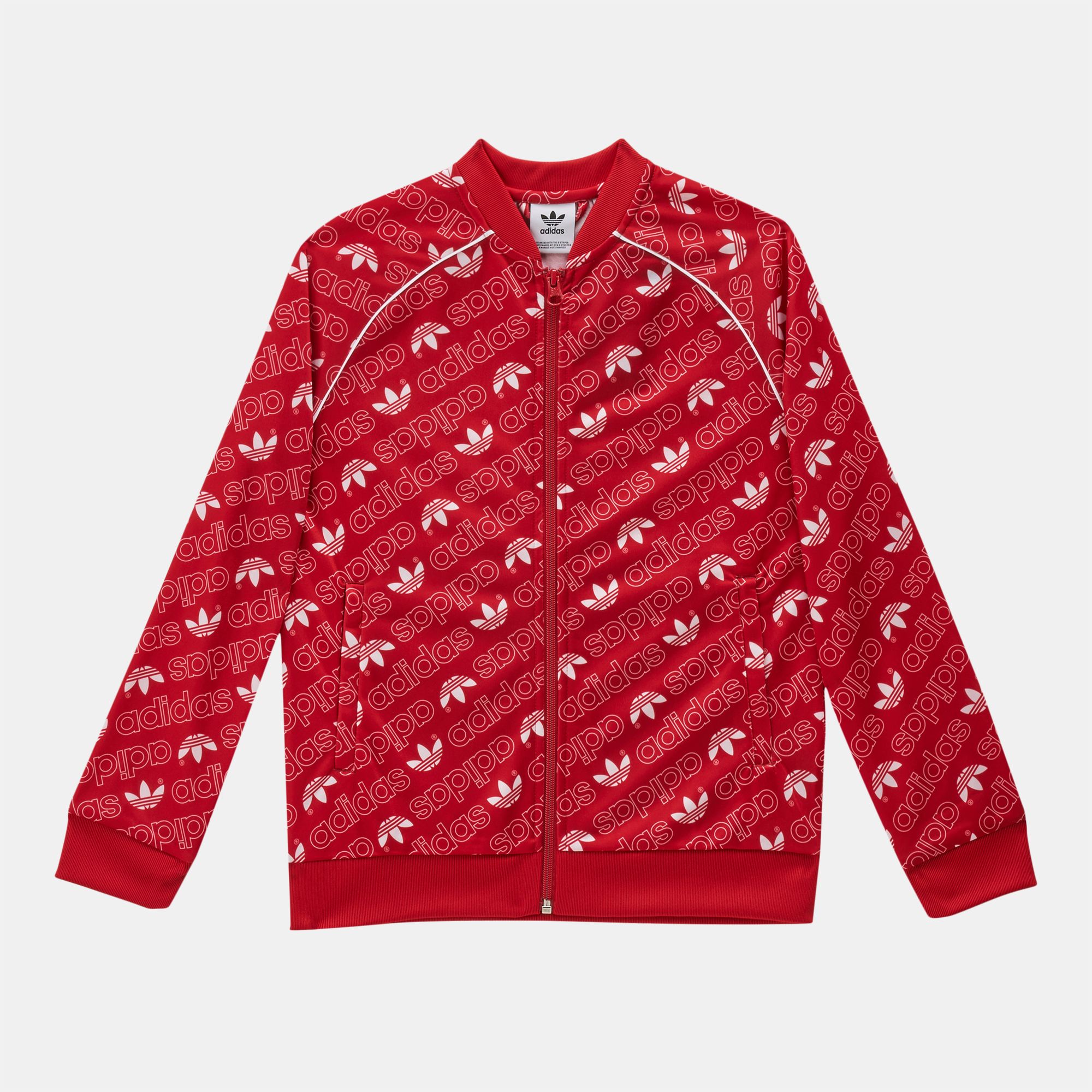 red adidas jacket kids