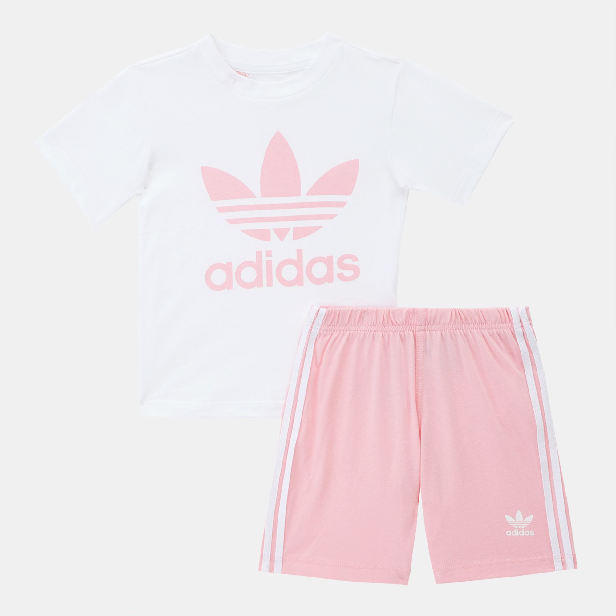 kids adidas shorts and t shirt