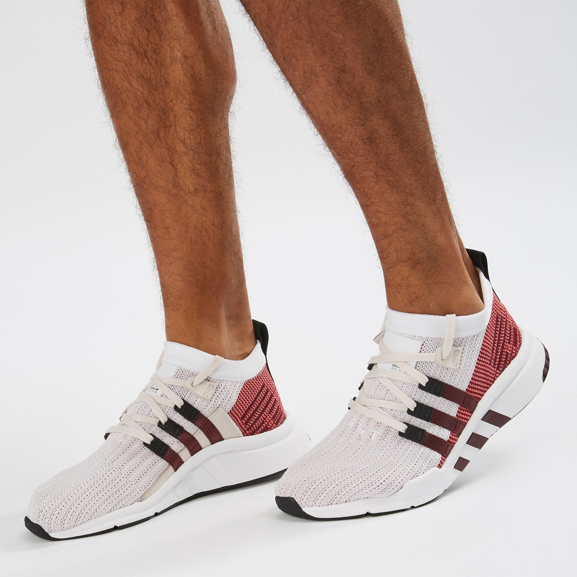 men's adidas originals eqt support mid adv casual shoes