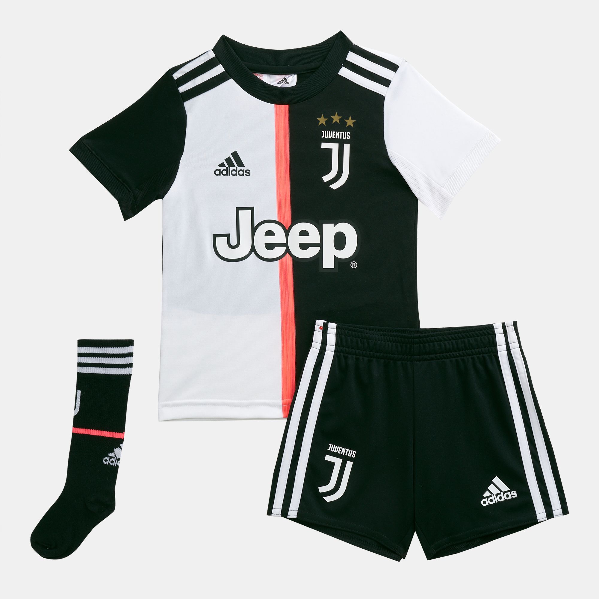adidas Kids' Juventus Home Mini Kit 
