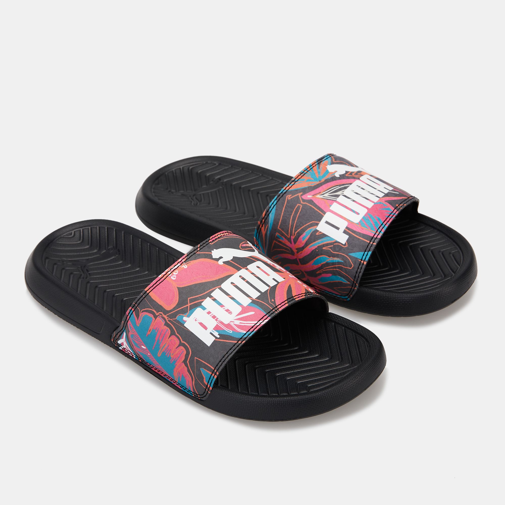puma popcat slides pink