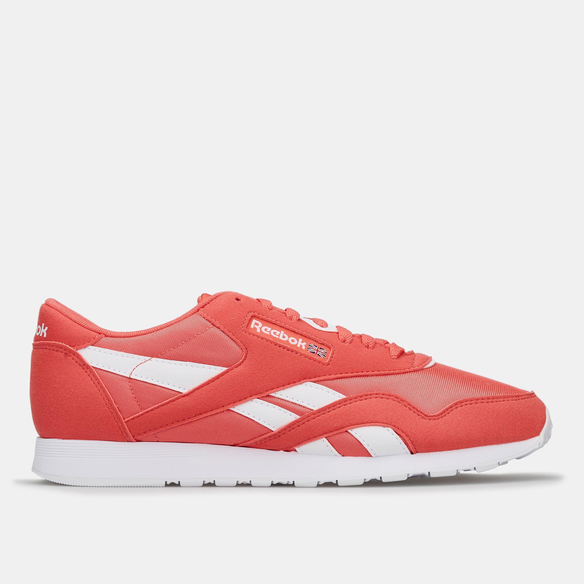 reebok red colour shoes