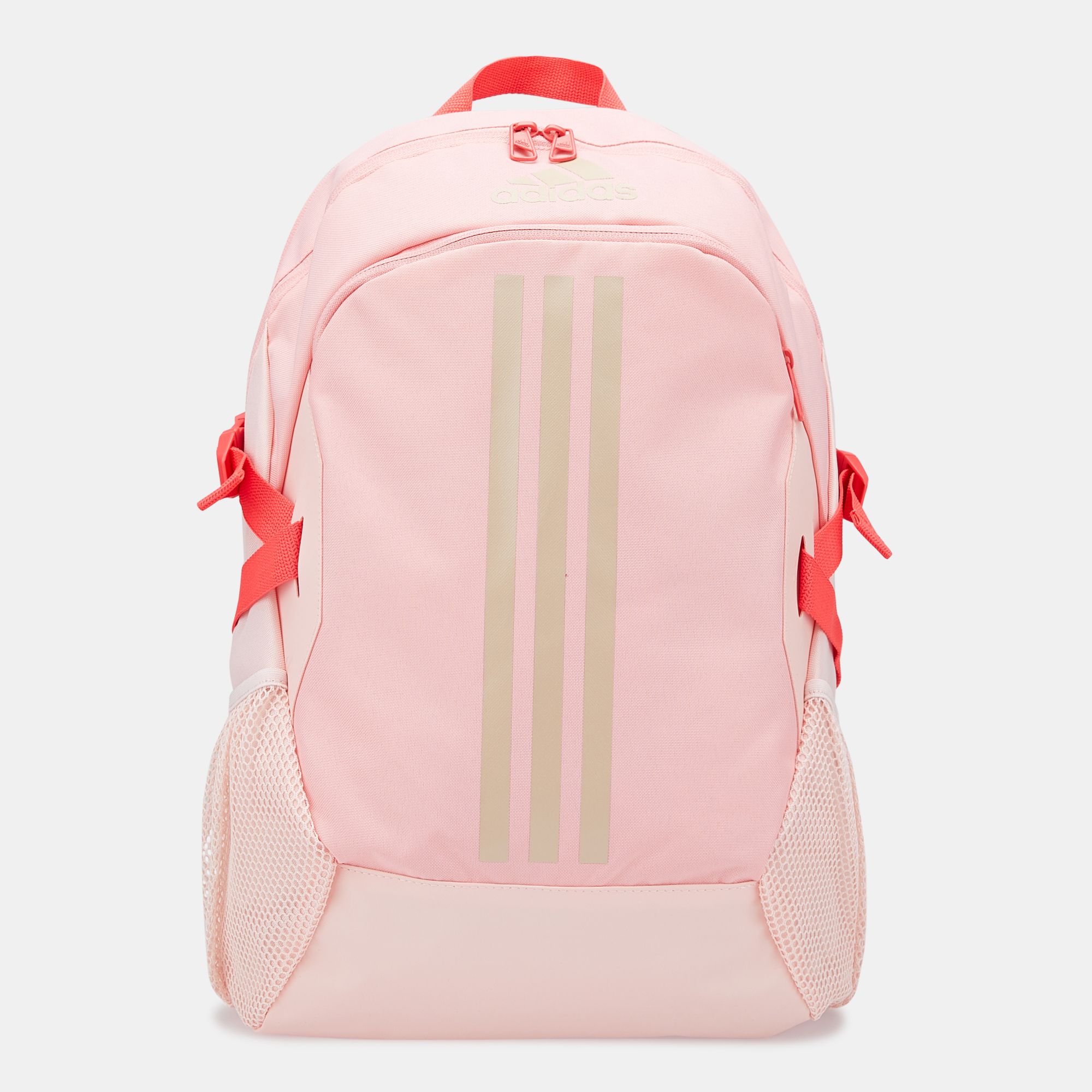 adidas backpack grey and pink