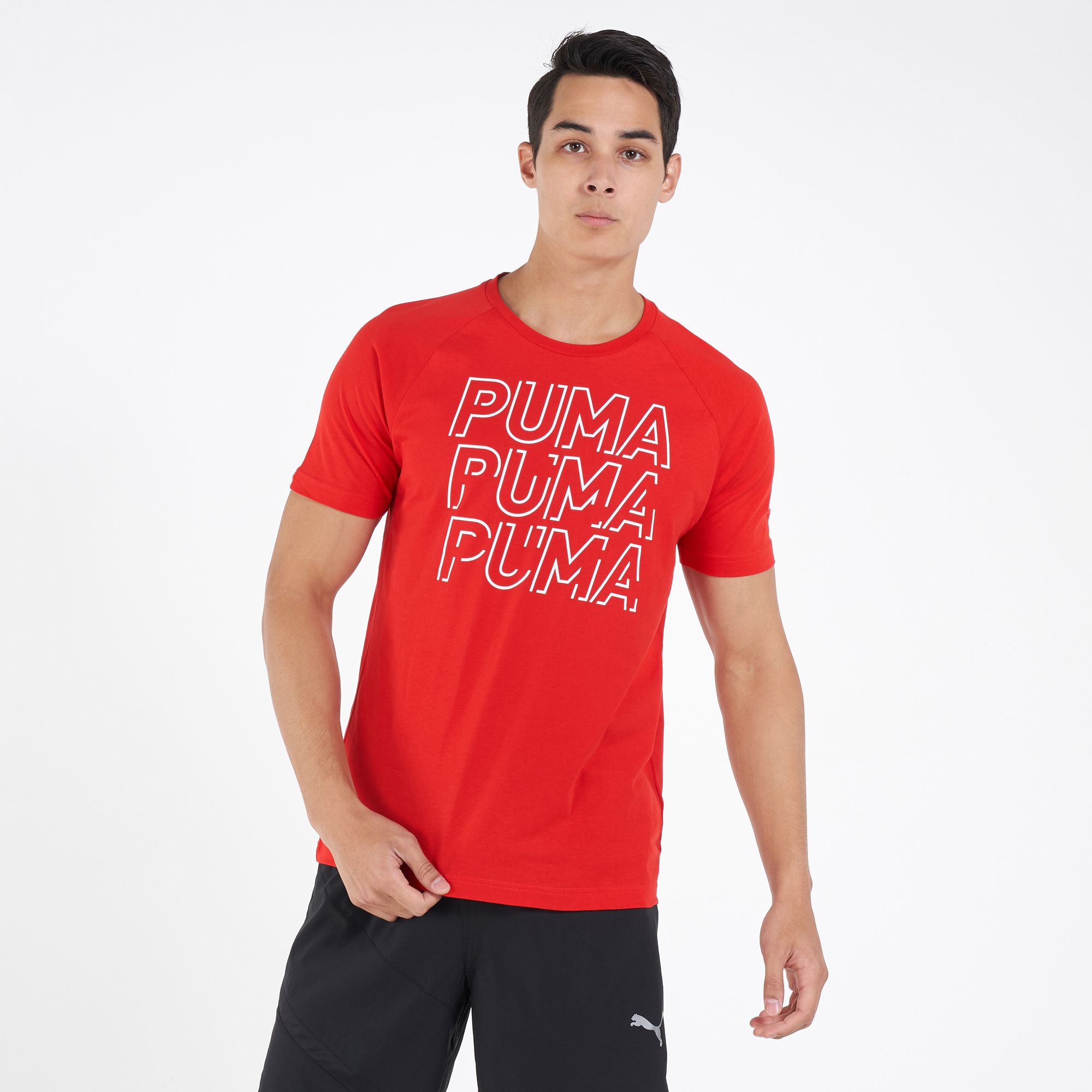 puma sports t shirts