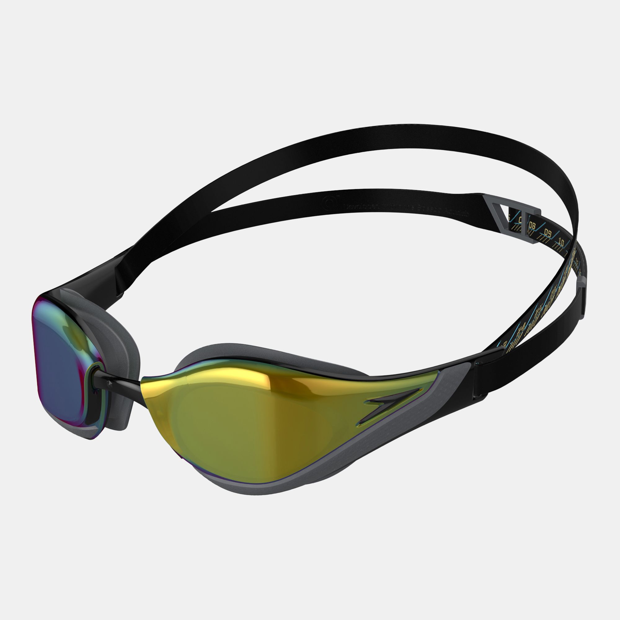 speedo mirrored swimming goggles