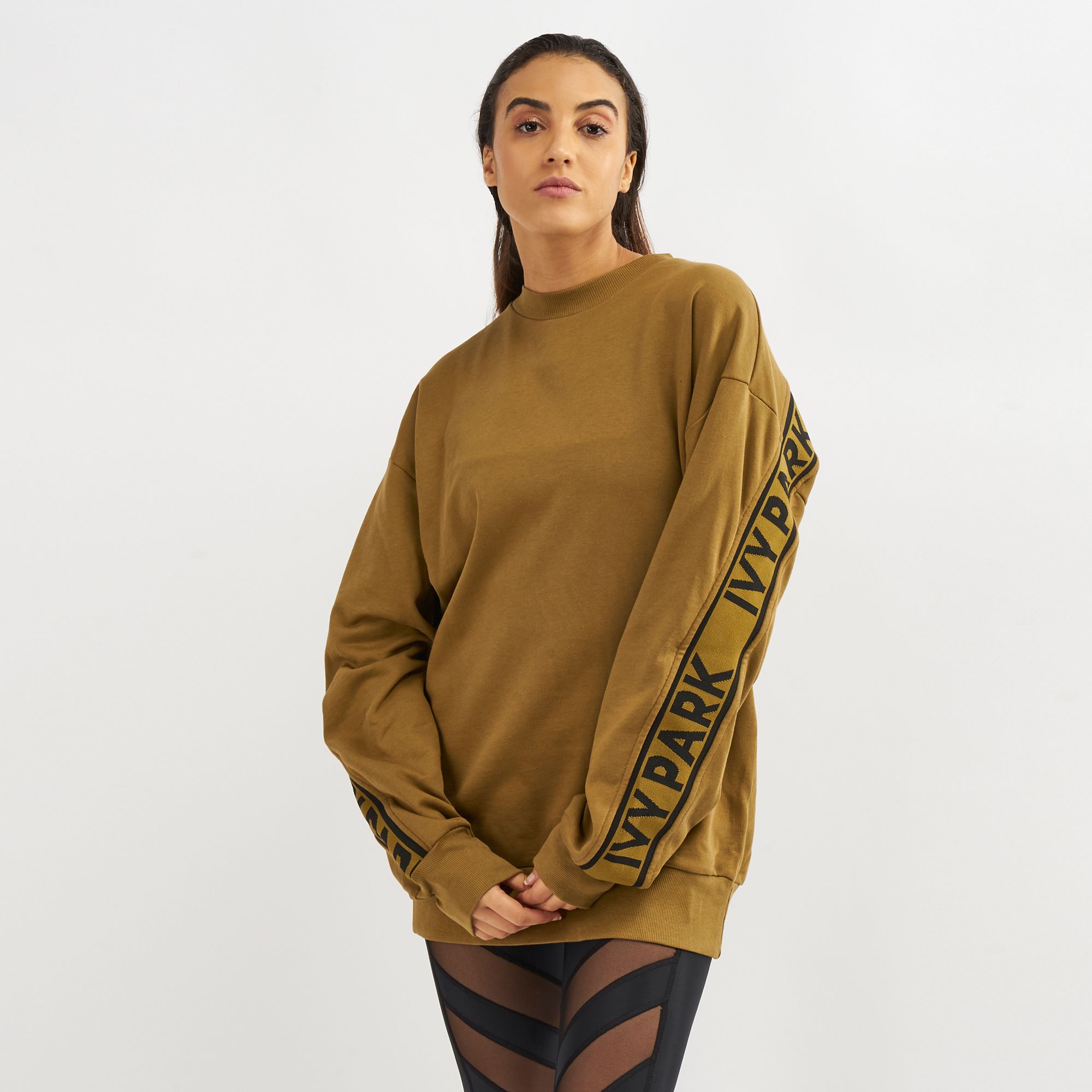 ivy park khaki hoodie