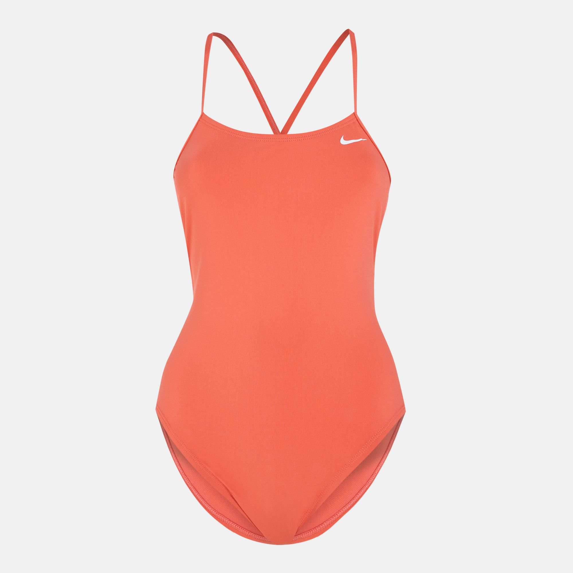 nike orange swimsuit