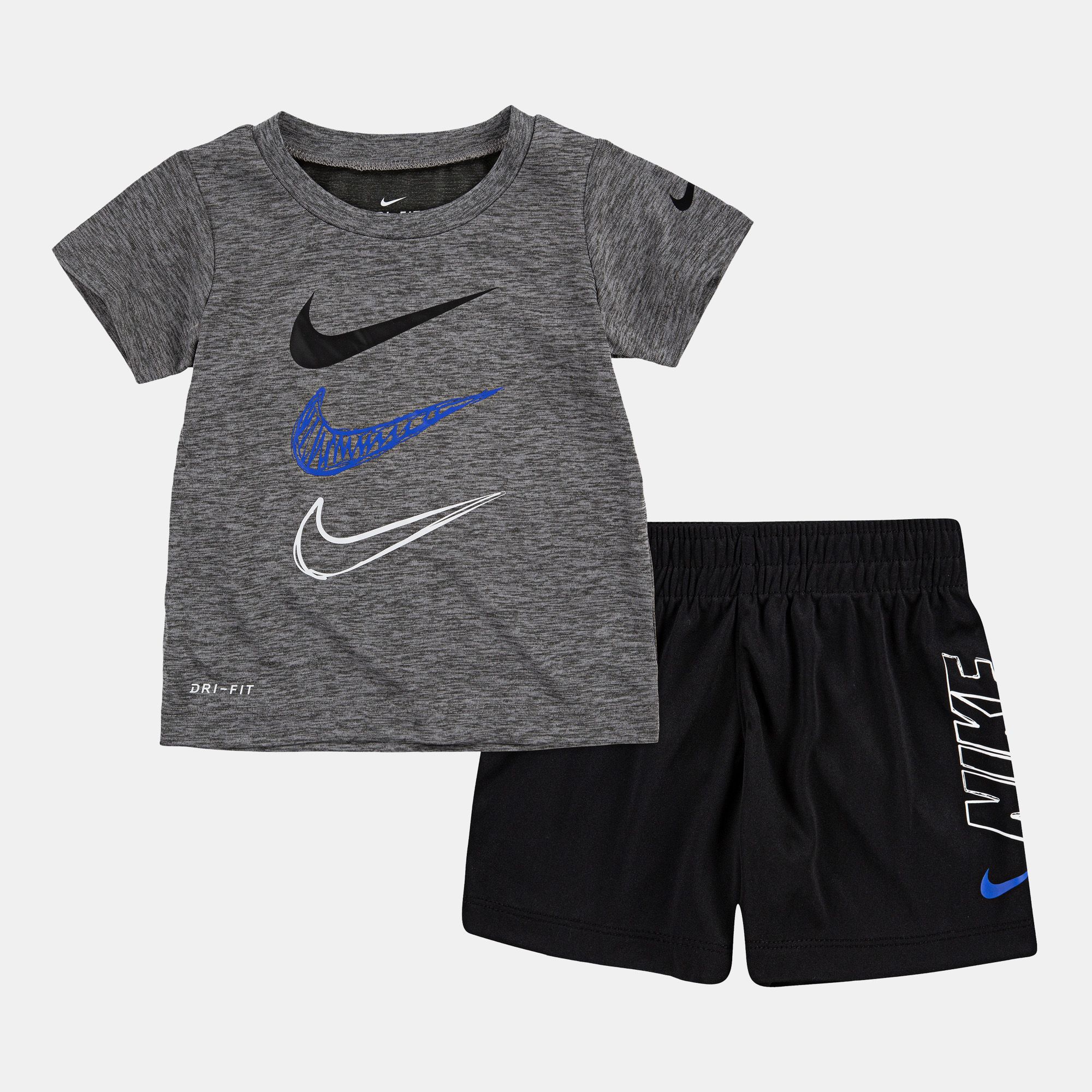 toddler black nike shirt