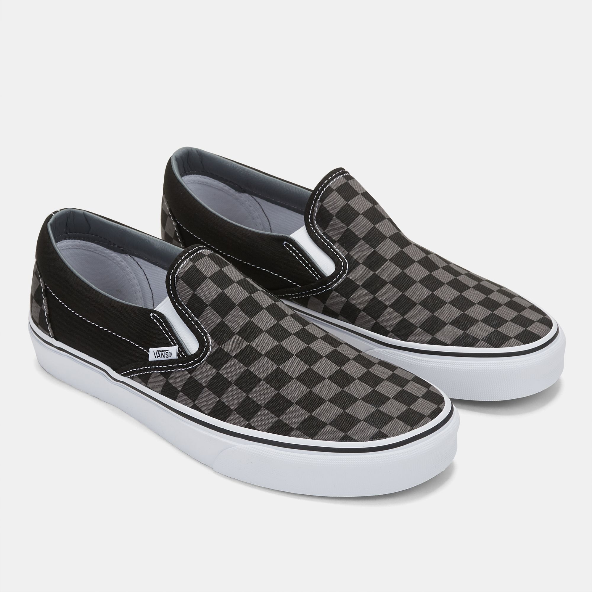Shop Blue Vans Classic Slip-On Checkerboard Shoe for Unisex by Vans | SSS