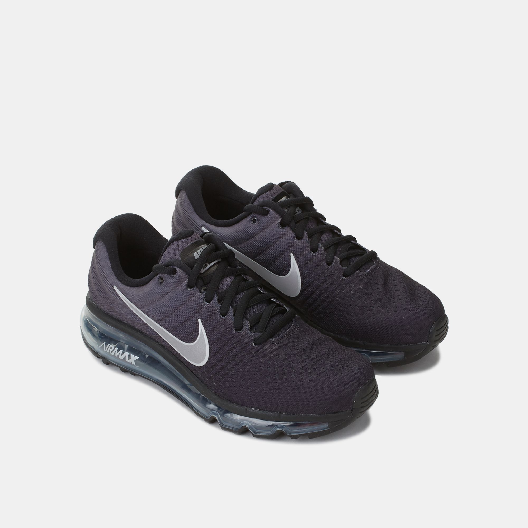 Shop Black Nike Kids' Air Max 2017 Shoe (Grade School) for Kids by Nike ...