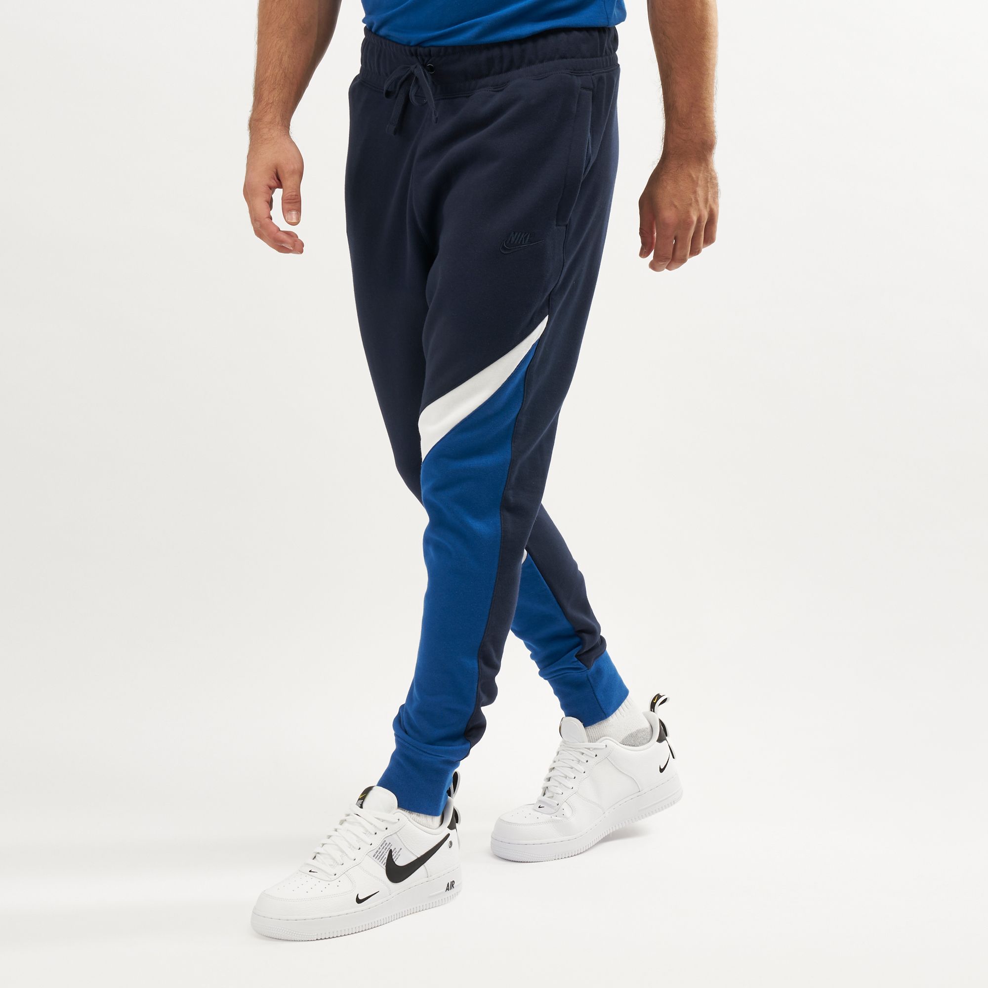 nike foundation french terry track pants
