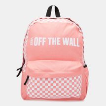 vans off the wall backpack pink