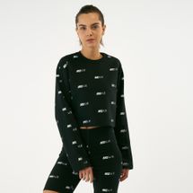 nike all over logo sweatshirt