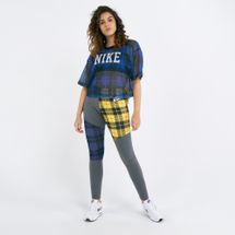 plaid nike leggings