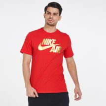 nike air t shirt red