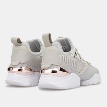 muse maia metallic rosa damen sneaker