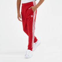 adidas superstar pants red
