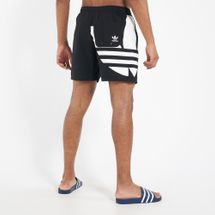 adidas trefoil swim shorts