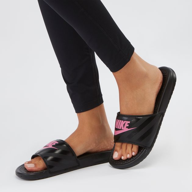 nike women's benassi just do it synthetic sandal