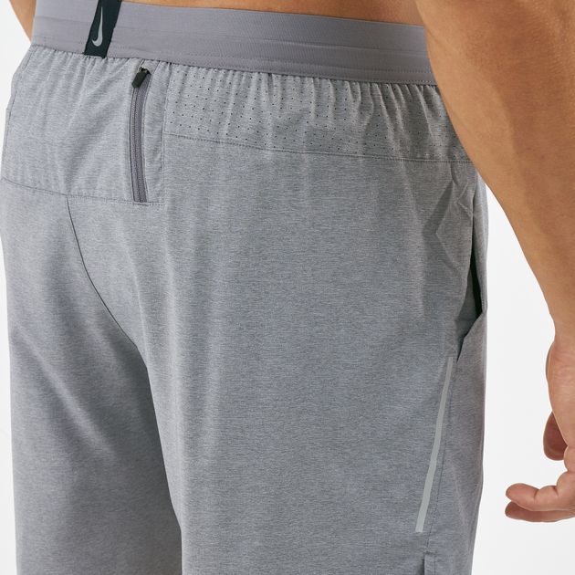 grey nike flex stride shorts