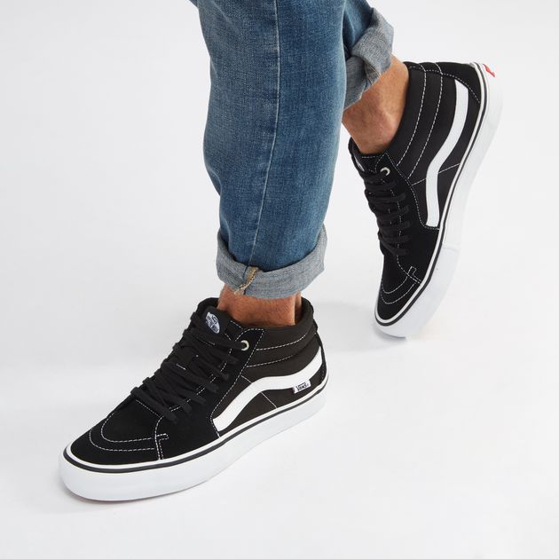 vans sk8 hi mid pro