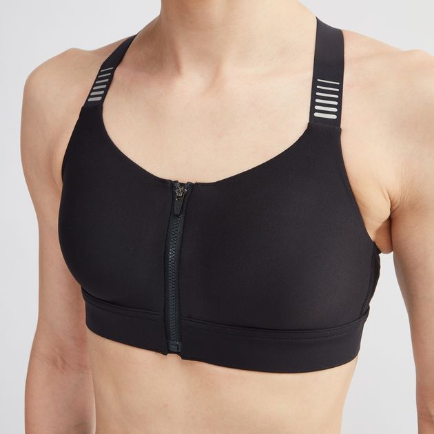 under armour vanish high zip sports bra