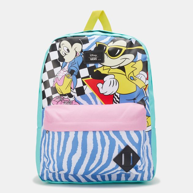 vans old skool mickey mouse backpack