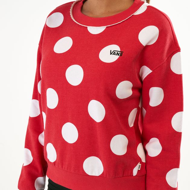 vans minnie sweatshirt