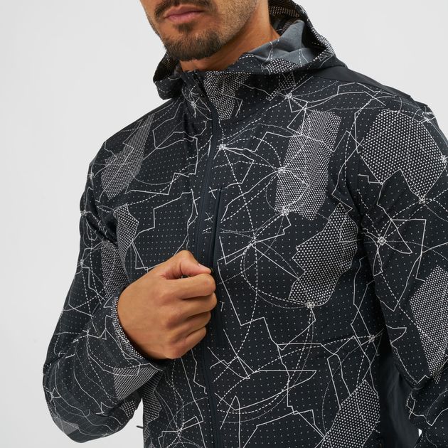 under armour storm printed jacket