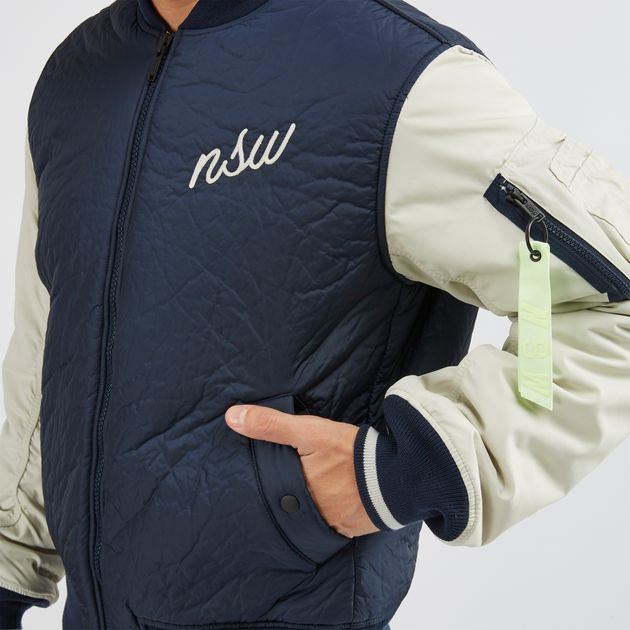 nike synthetic bomber