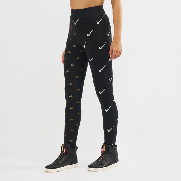 nike metallic pants