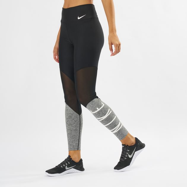 nike mesh leggings