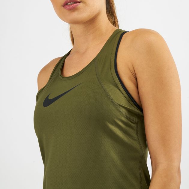 nike pro mesh tank top