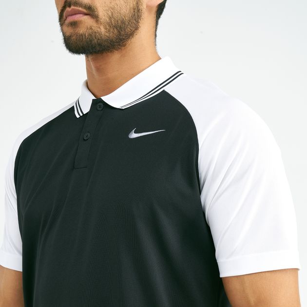 nike golf essential tipped polo shirt