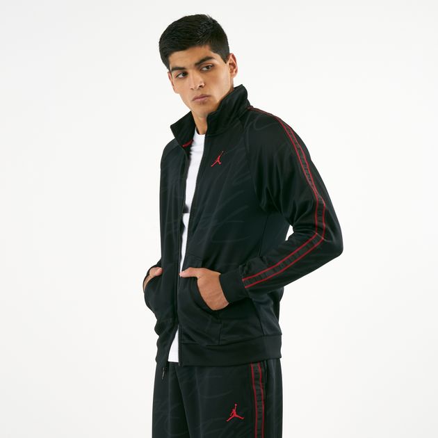 men's jordan sportswear jumpman taped tricot jacket