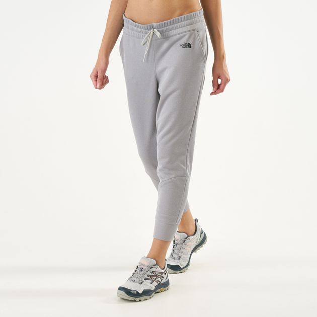 grey north face joggers womens