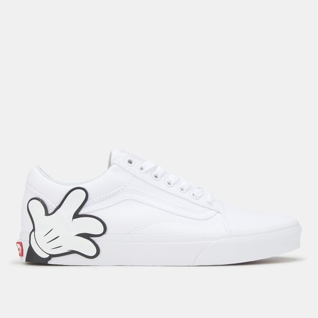 mickey mouse white vans