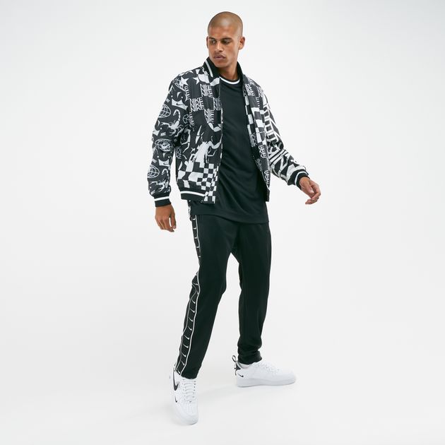 nike sportswear all over print track top