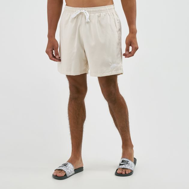 nike khaki swim shorts